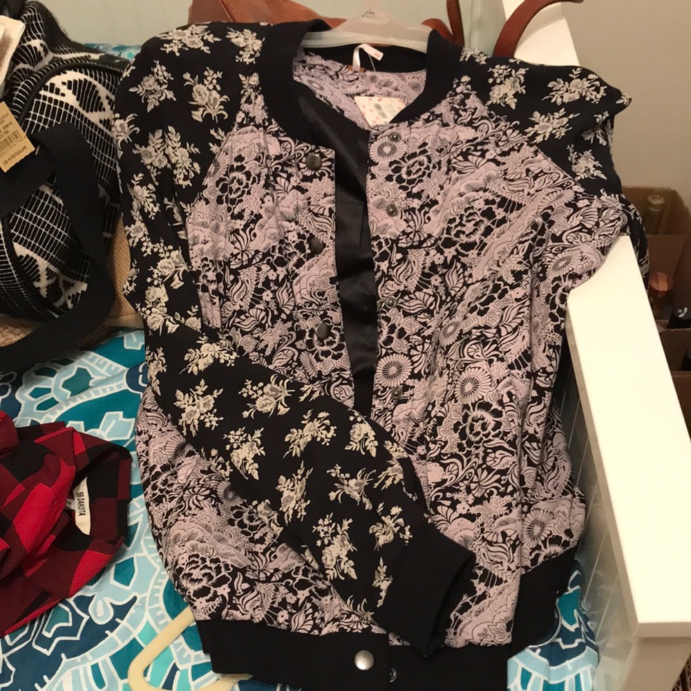 NWOT free people bomber